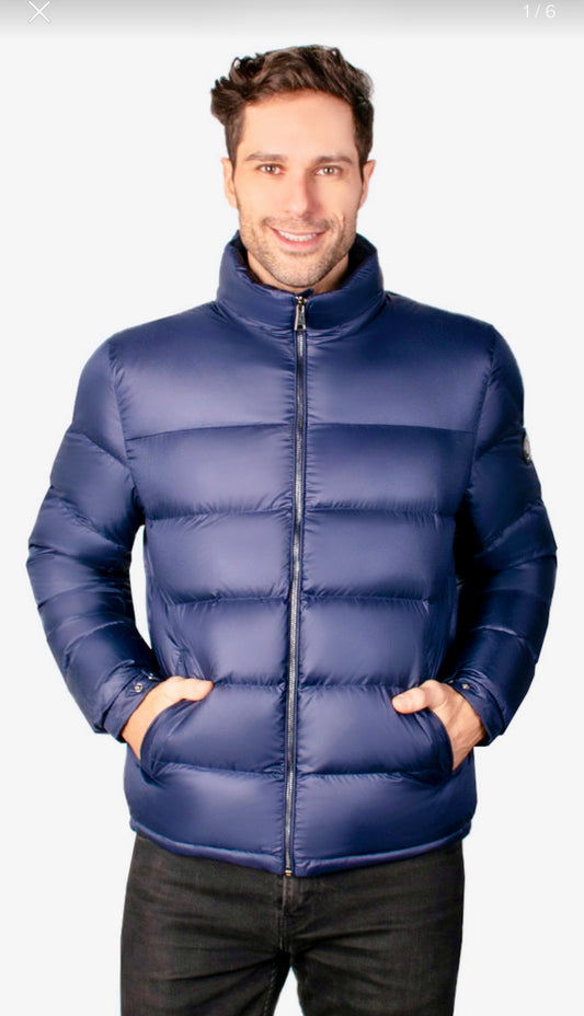 Chamarra marca Greenlander pluma de ganzo